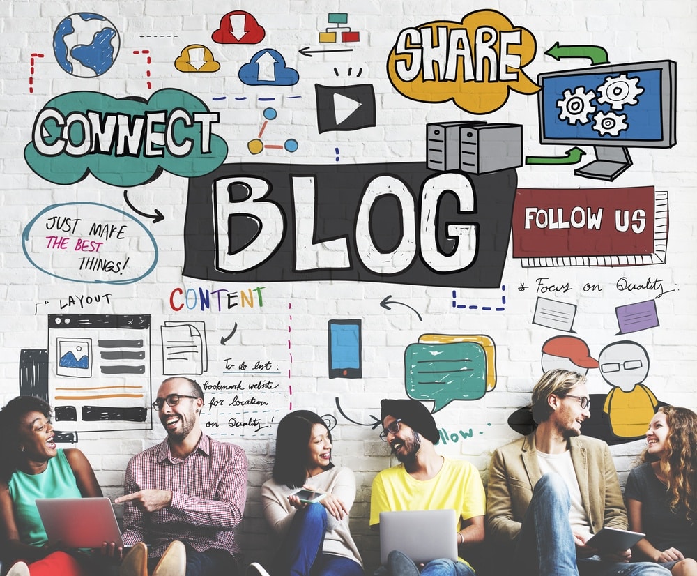 Blogging helps to stay connected 